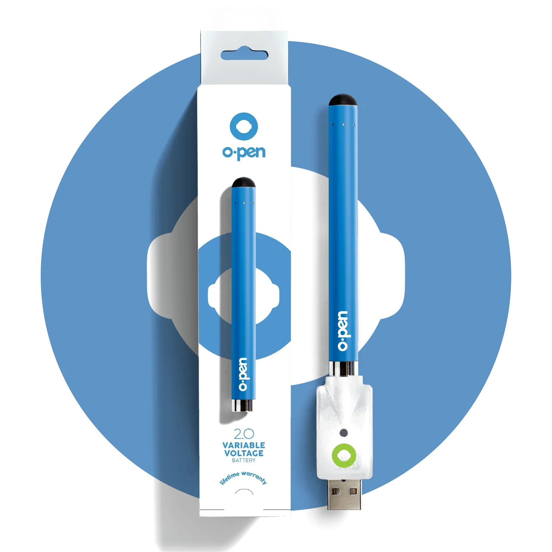 2.0 Variable Voltage 510-Battery | HEADSHOP - O.pen