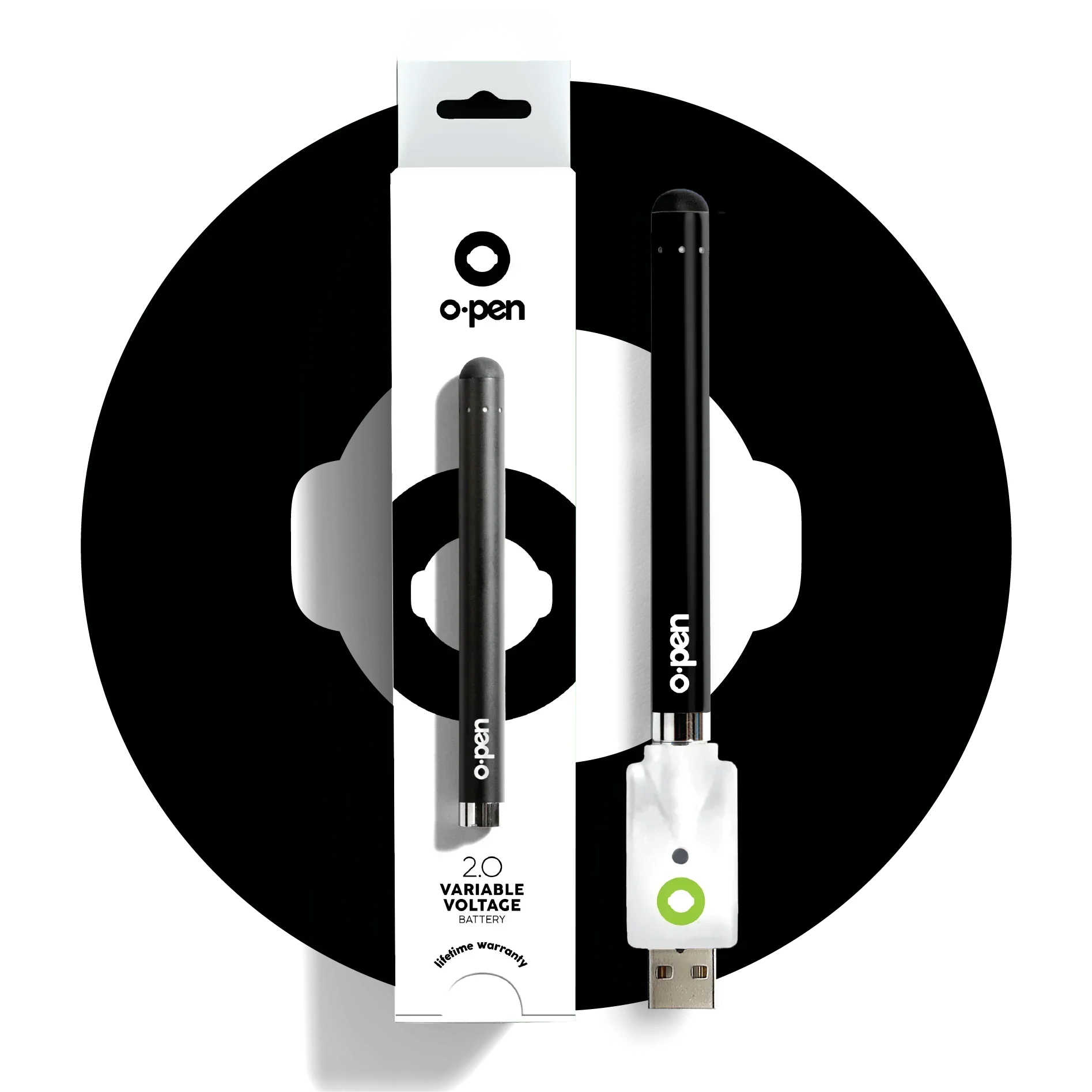 2.0 Variable Voltage 510-Battery | HEADSHOP - O.pen