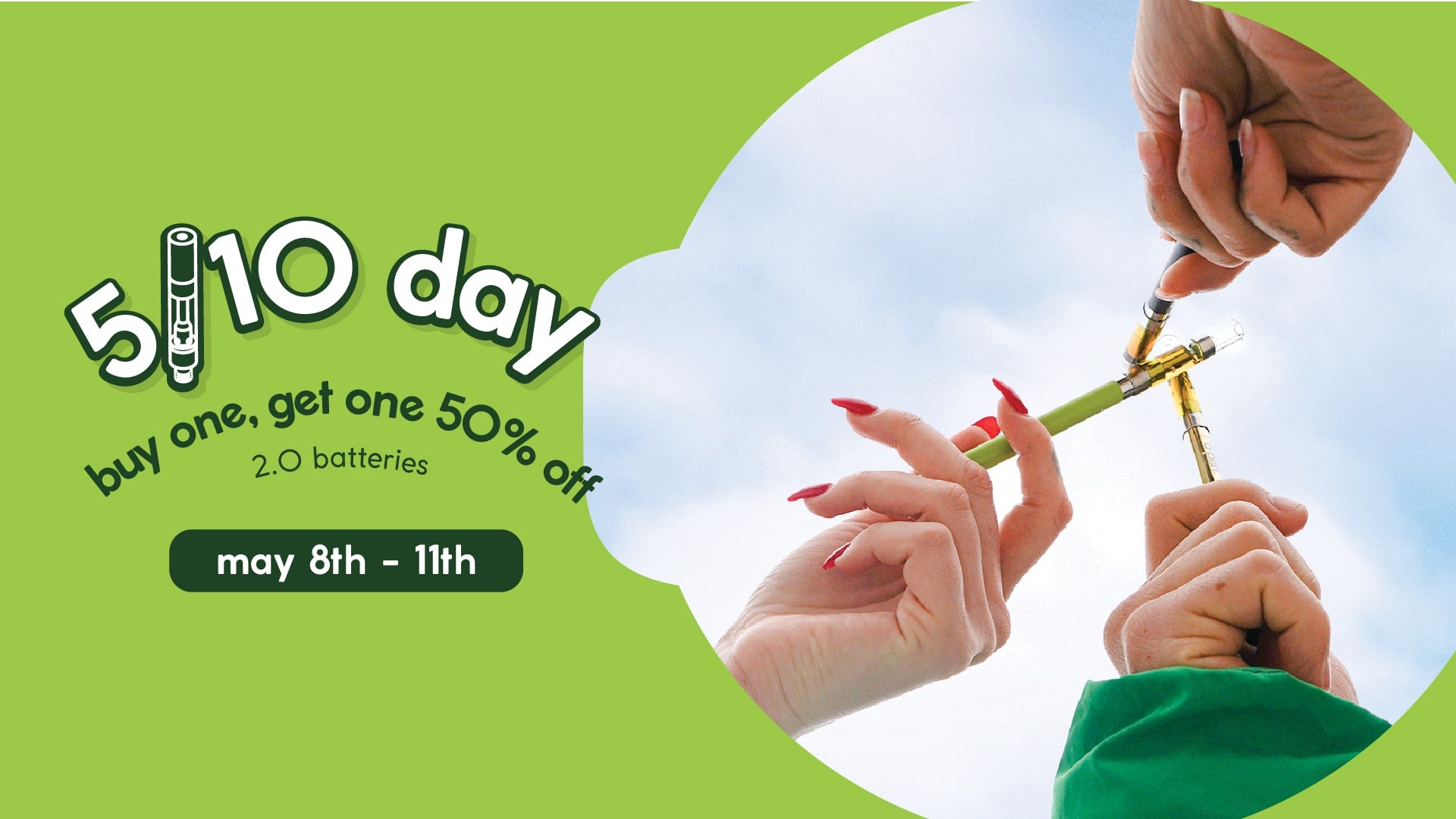 510 thread battery sale on vape pens