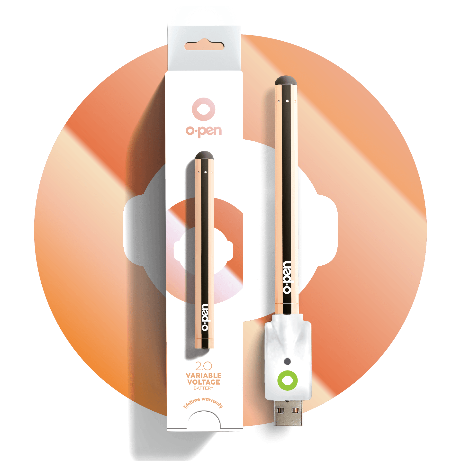 510 Battery | 2.0 Variable Voltage Vape Pen - O.pen