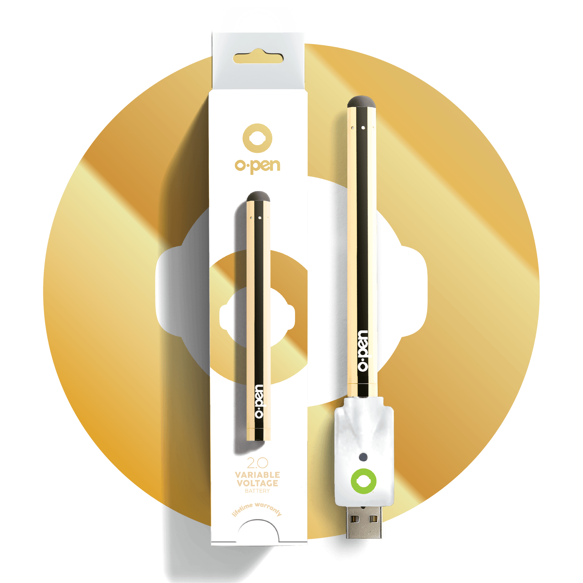 510 Battery | 2.0 Variable Voltage Vape Pen - O.pen