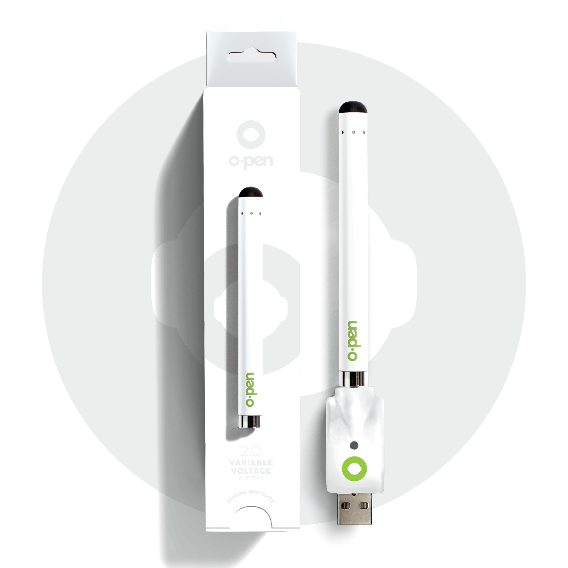 510 Battery | 2.0 Variable Voltage Vape Pen - O.pen