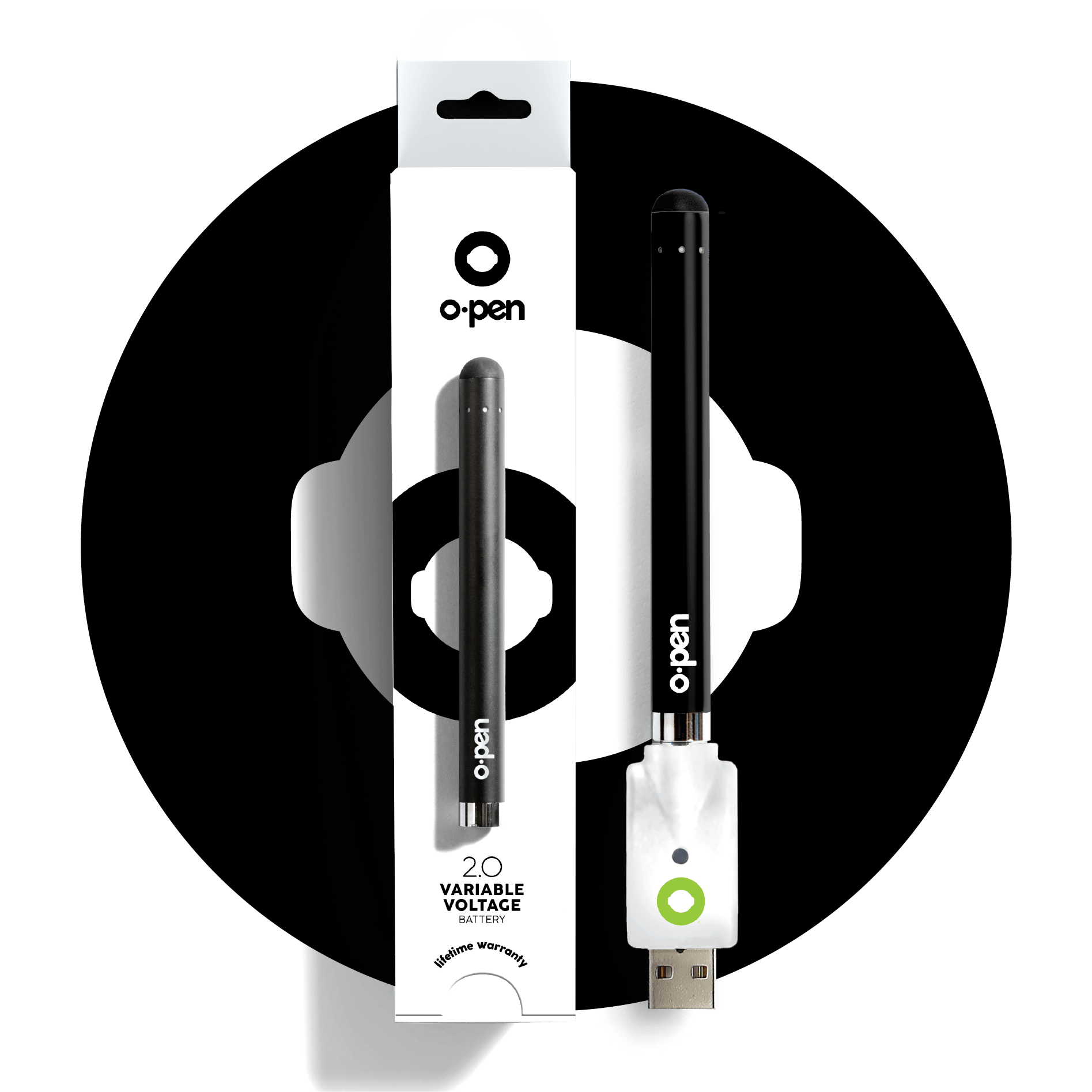 510 Battery | 2.0 Variable Voltage Vape Pen - O.pen